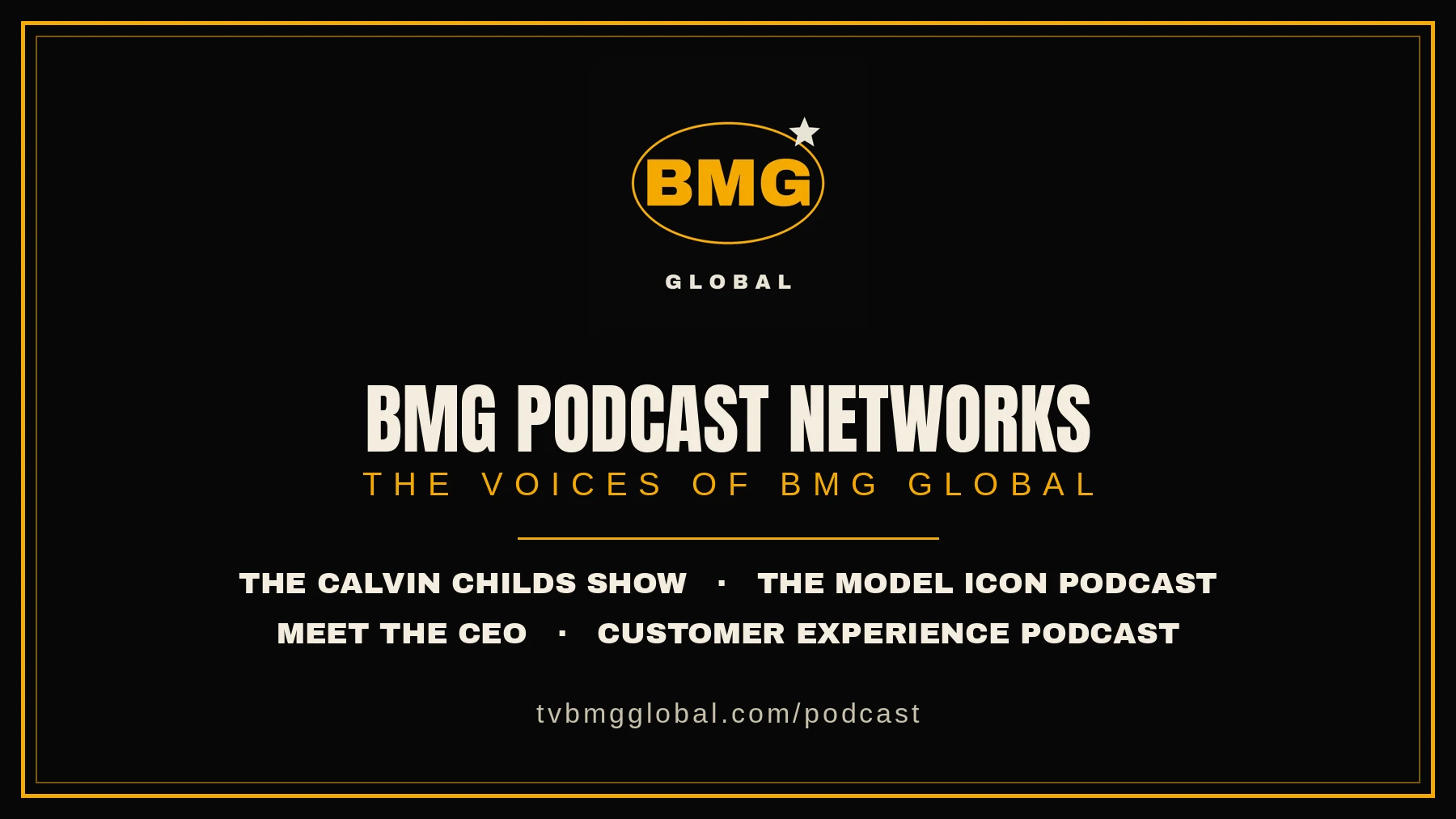 BMG Podcast Networks